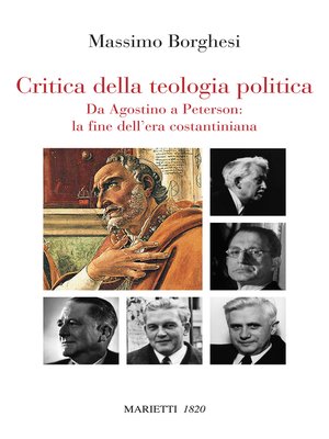 cover image of Critica della teologia politica